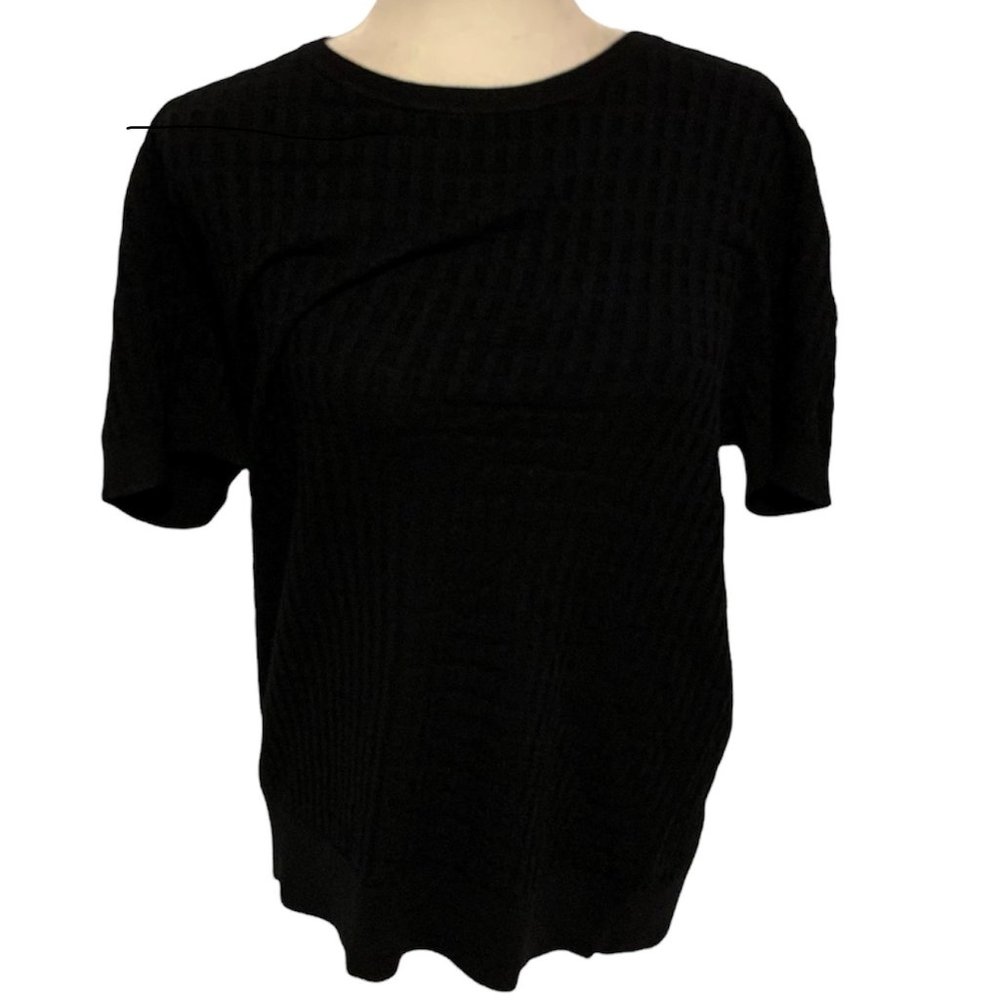 Pure Navy Textured Knit Sweater. New With Tickets. Size XL.
